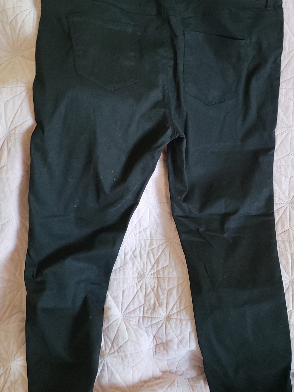 Women's Black Stretch Slacks Sz XXL